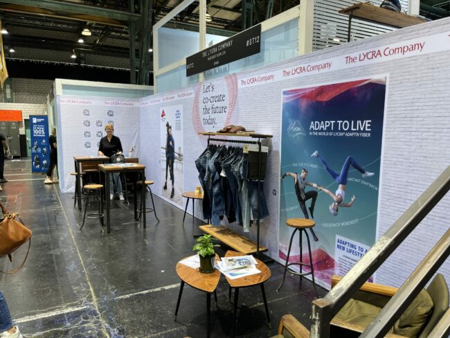 itskinnie it'skinnie kinnie solutions graphiques architecturales aménagements intérieurs stand LYCRA